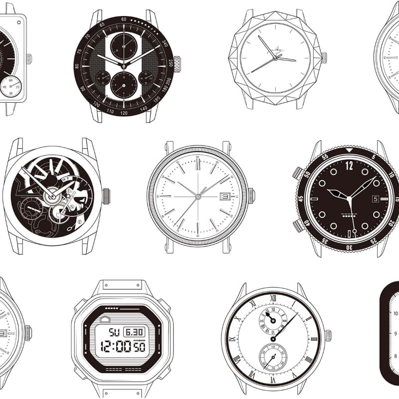 ジウジアーロコラボモデル(左)と山中俊治コラボモデル(右)