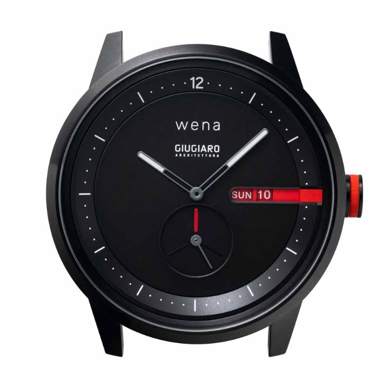 wena Three Hands Premium Black designed by Giugiaro Architettura