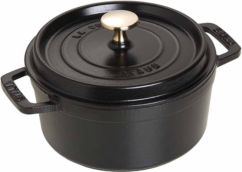 staub ストウブ「ピコ ココット ラウンド ブラック 18cm」