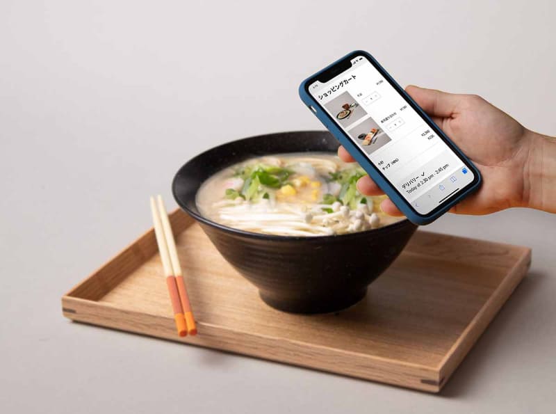 既存のSquare POSと連動する形でオンラインデリバリーやテイクアウト管理も可能に(写真提供：Square)