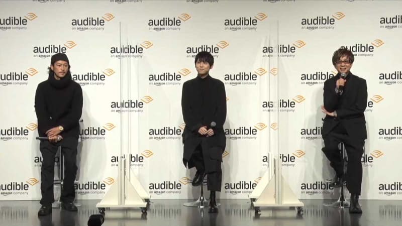 アレク氏2120制作発表会には、山寺宏一、梶裕貴、窪塚洋介、三石琴乃が参加