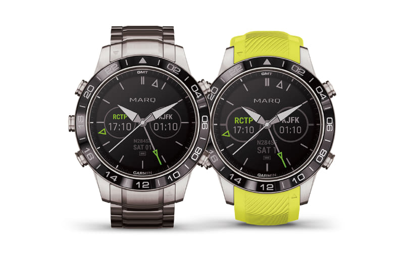 MARQ AVIATOR(Amp Yellow シリコンストラップ