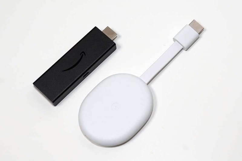Fire TV Stick(税込4,980円の"2K")とChromecast with Google TV