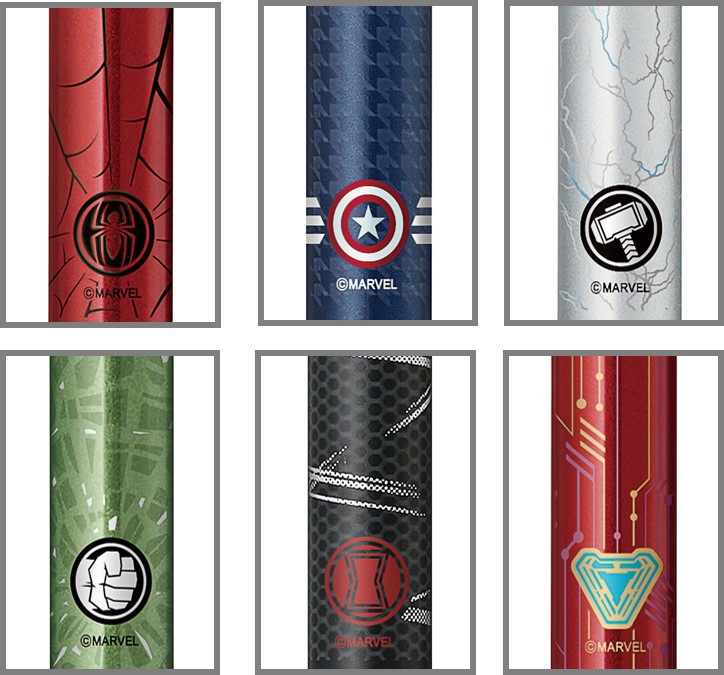 ペン本体上部 拡大