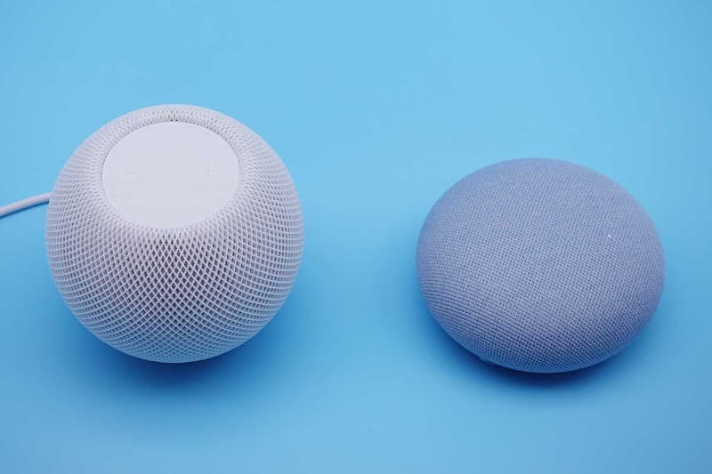 Google Nest Miniとサイズ比較