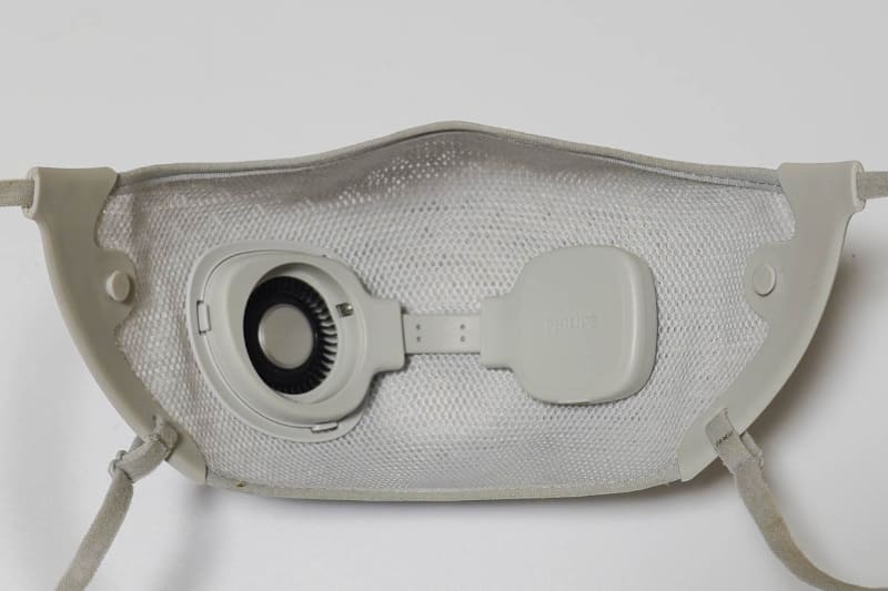 フィルターを外したところ