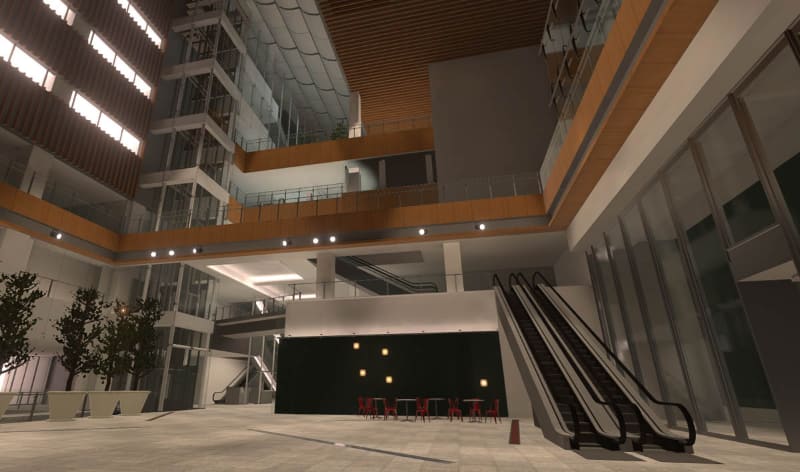 バーチャル丸の内の「マルキューブ」