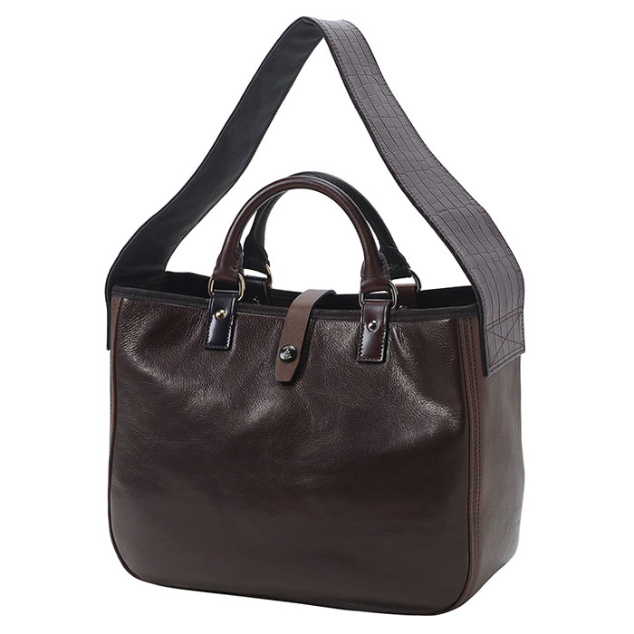 PORTER CORE LEATHER 2WAY TOTE BAG(M) ブラウン