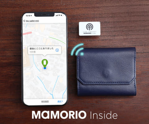 キーケースが付いたMAMORIO内蔵財布「Key Wallet Mini」 - Impress Watch