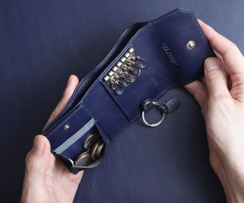 キーケースが付いたMAMORIO内蔵財布「Key Wallet Mini」 - Impress Watch