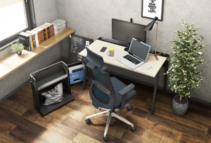 在宅勤務も意識したコクヨのデスク「LEAN」シリーズ