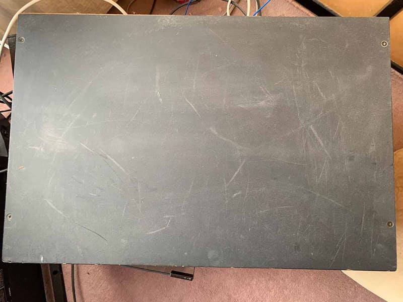 設置するテレビラック(俯瞰)