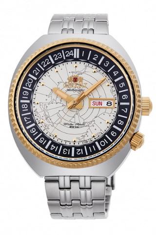 ORIENT STAR、ムーンフェイズにクラシカルな限定モデル。世界地図の