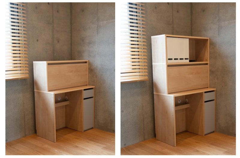 ロータイプ(左)とハイタイプ(右)