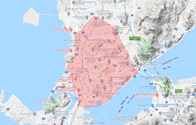 下関市、佐賀市の対応エリア