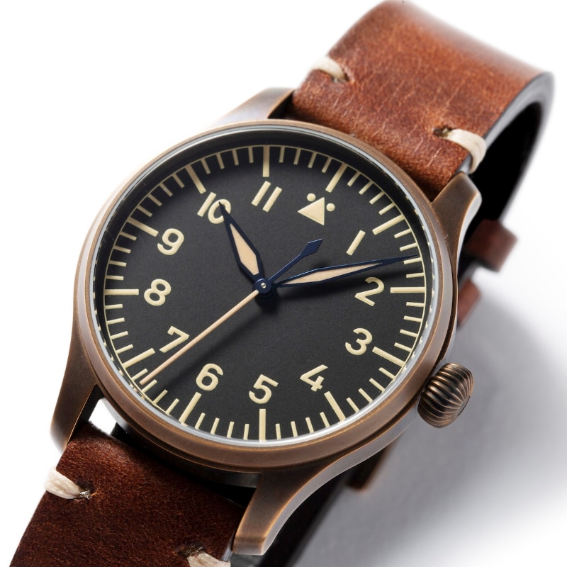 独STOWAの新作「Flieger Bronze Vintage」