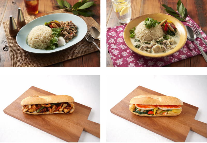 今後のなないろ食堂販売メニュー一例