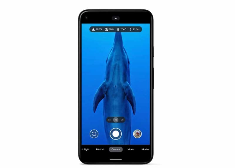 水中撮影モード