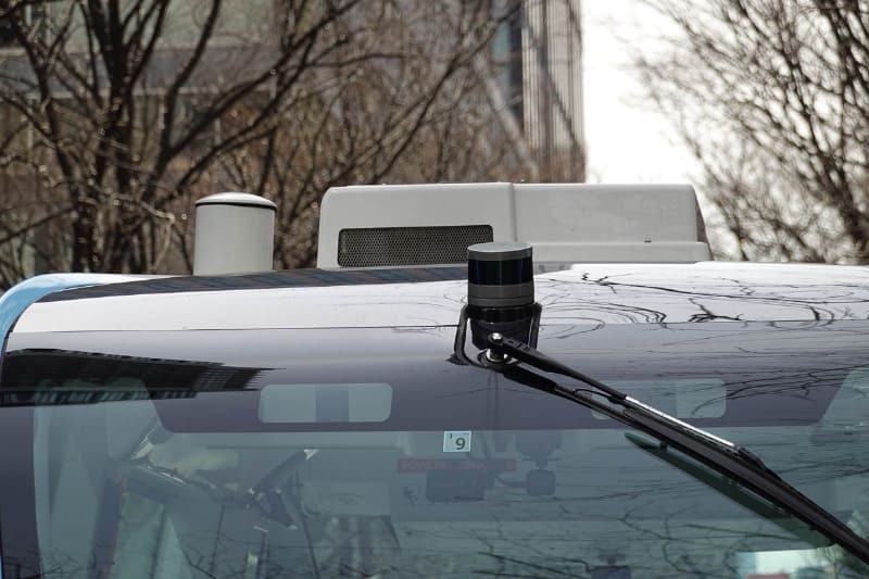 車両の各所にセンサーを搭載