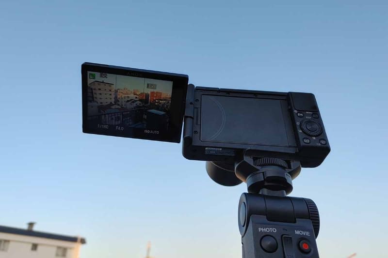 高いところも撮影しやすい