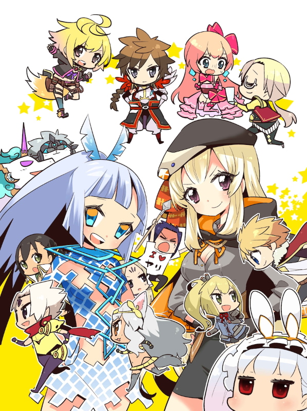 シリーズのひとつ、「弱酸性ミリオンアーサー」キービジュアル