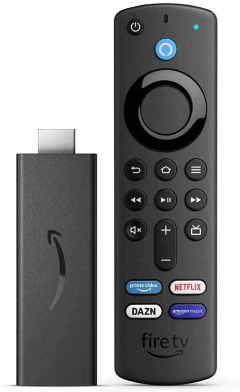 Fire TV Stick - Alexa対応音声認識リモコン(第3世代)付属