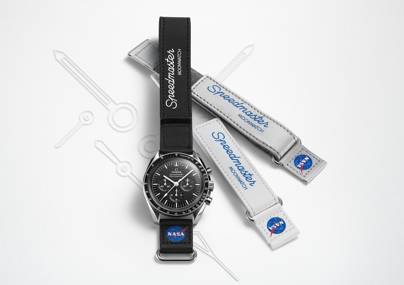 「スピードマスター ムーンウォッチ ベルクロストラップ」