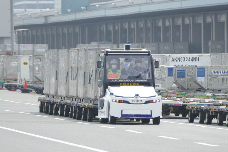 自動走行中の様子