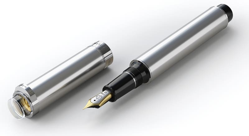 創業110周年記念万年筆 しろがね