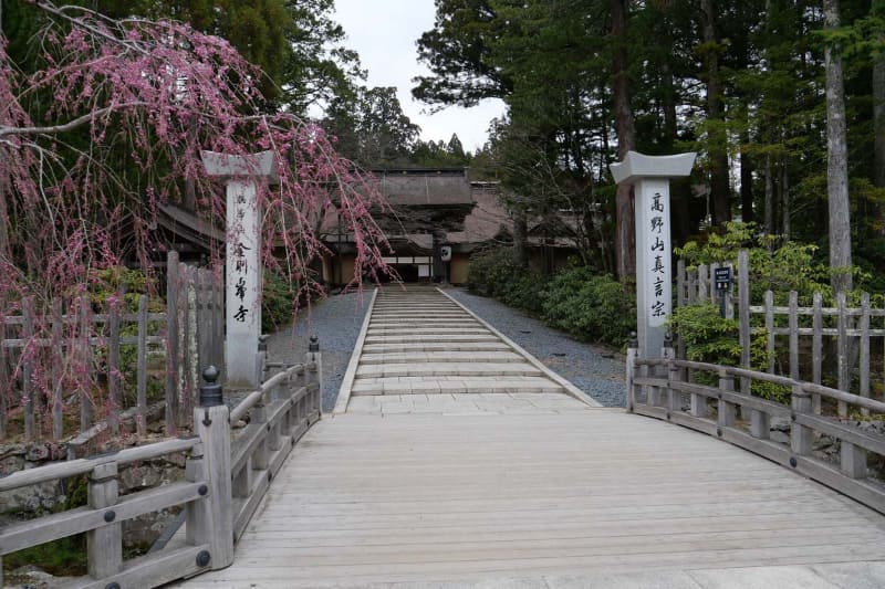 世界遺産に登録されている高野山の金剛峯寺。現在はコロナ禍のため外国人の姿はほとんど見られなかったが、通常であれば世界中から観光客が訪れる、南海電鉄沿線でもトップクラスの観光地となっている