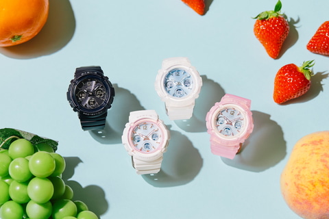 BABY-G、アースカラートーンや多層デザイン・電波ソーラーの新作