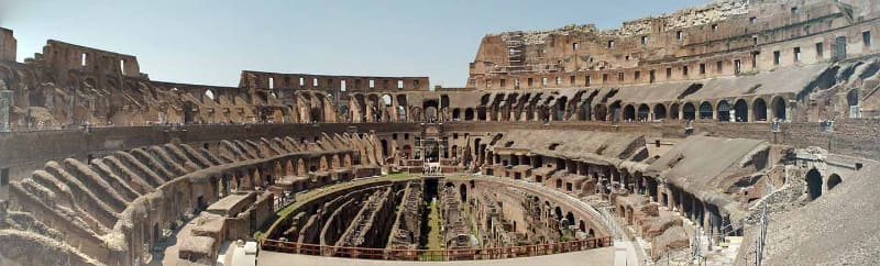 ローマのコロッセオ。西暦80年の完成から西ローマ帝国崩壊の何百年間にもわたって幾度かの疫病の流行に見舞われたが、どのように障害を切り抜けてきたのだろうか