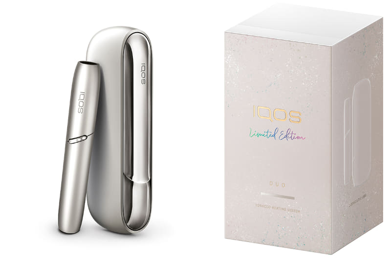 IQOS 3 DUO ムーン シルバー 本体とボックス