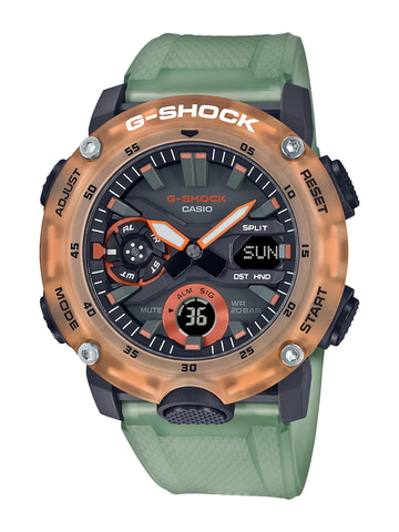 【極美品】CASIO G-SHOCK GA-2000HC　マットスケルトン GA-2000HC-7AJF | CASIO