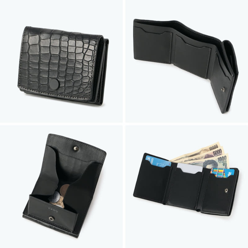 1_W03_01 / Compact Wallet Croco