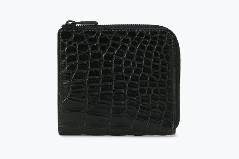 1_W02_03 / Short Zip Wallet Croco