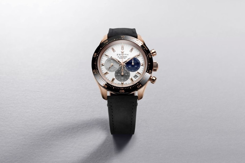 ゼニス「クロノマスター スポーツ」ローズゴールドモデル(18.3100.3600/69.C920)