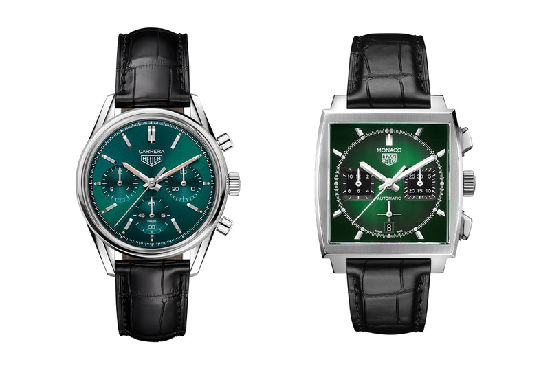 タグ・ホイヤー カレラ グリーン スペシャル エディション、タグ・ホイヤー モナコ グリーン ダイヤル リミテッドエディション