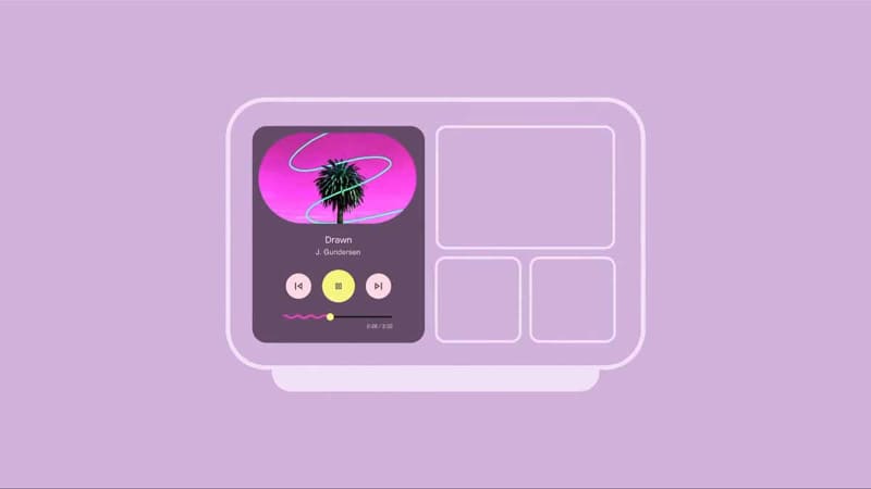 Nest Hubなどのディスプレイ付きスマートスピーカーや、Google TVなどでも採用される