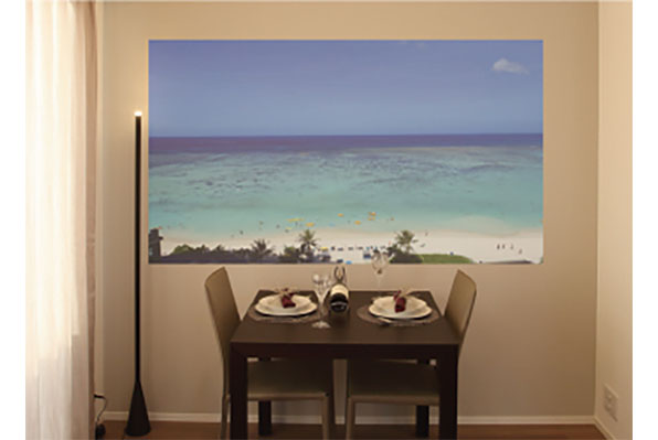 好みのシチュエーションに合わせて部屋を演出するプロジェクター