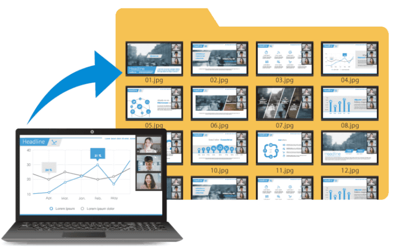 「全録KAIGIO」はスクリーンショットの自動生成機能も備える