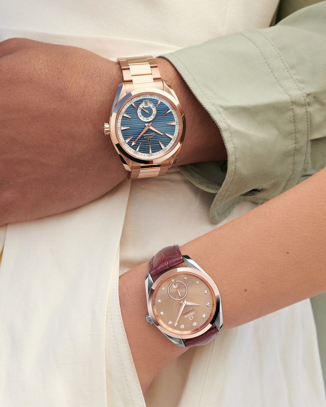 41mmモデル(上)、38mmモデル(下)