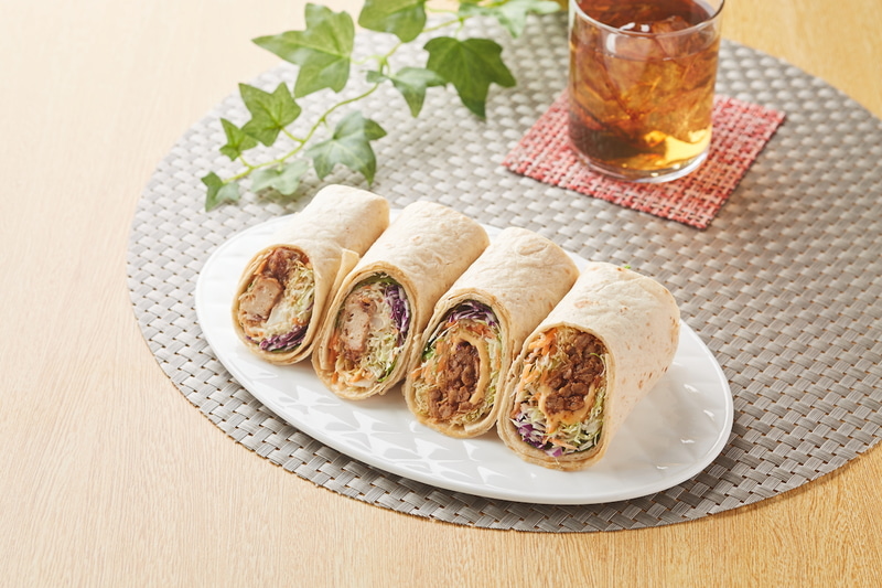 2種類のトルティーヤ(大豆ミート使用)、398円