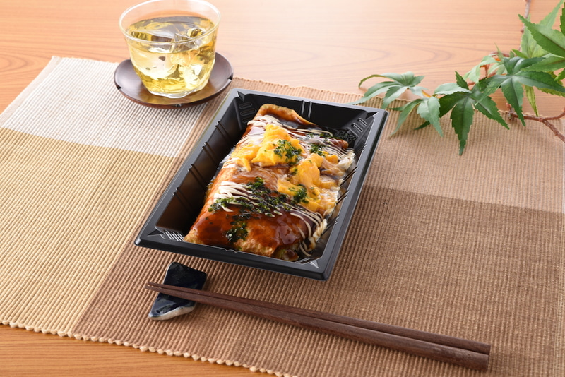 キャベツと玉子の包み焼、450円