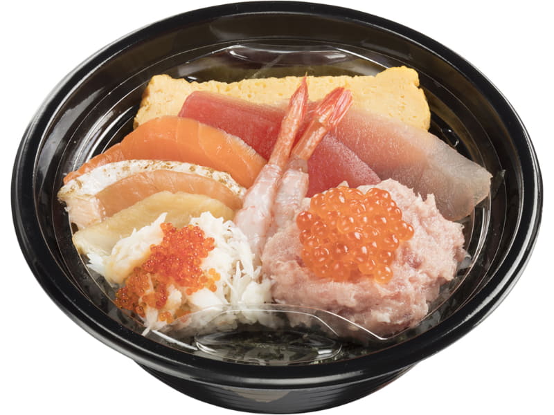 10種の海鮮丼