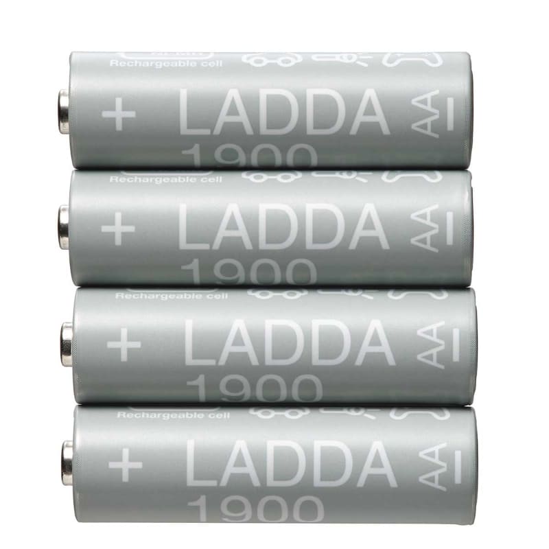 単3形 4ピース(容量1,900mAh)