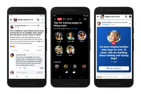 Facebookグループ内の 専門家 指名機能 有益な投稿見つけやすく Impress Watch