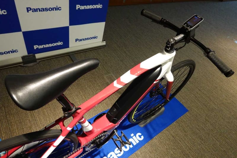 ハンドル部分には半周毎に定められた速度で巡航する目安が表記されている