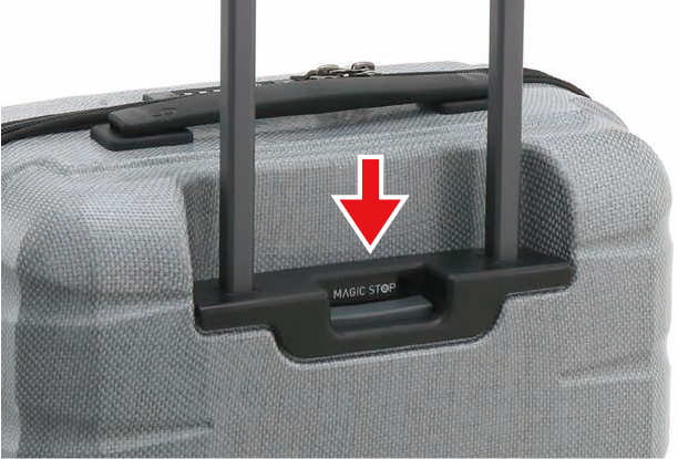 マジックストップ ボタン操作部分