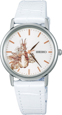 完売品★ 新品未使用★ ピーターラビット SEIKO アクセサリートレイ 時計 プライベートな空間に物語を感じさせるピーターラビット™の時計